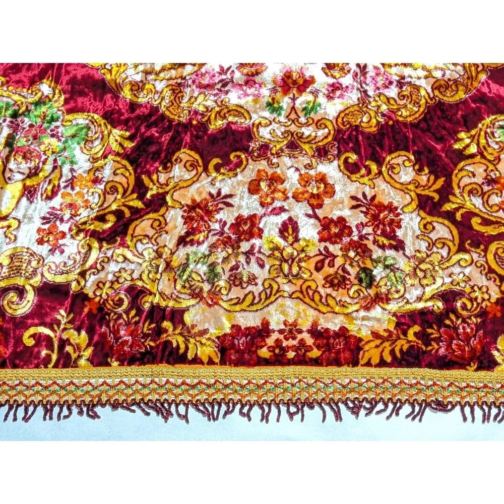 VTG 70s Besana Italian Velvet Tapestry 101